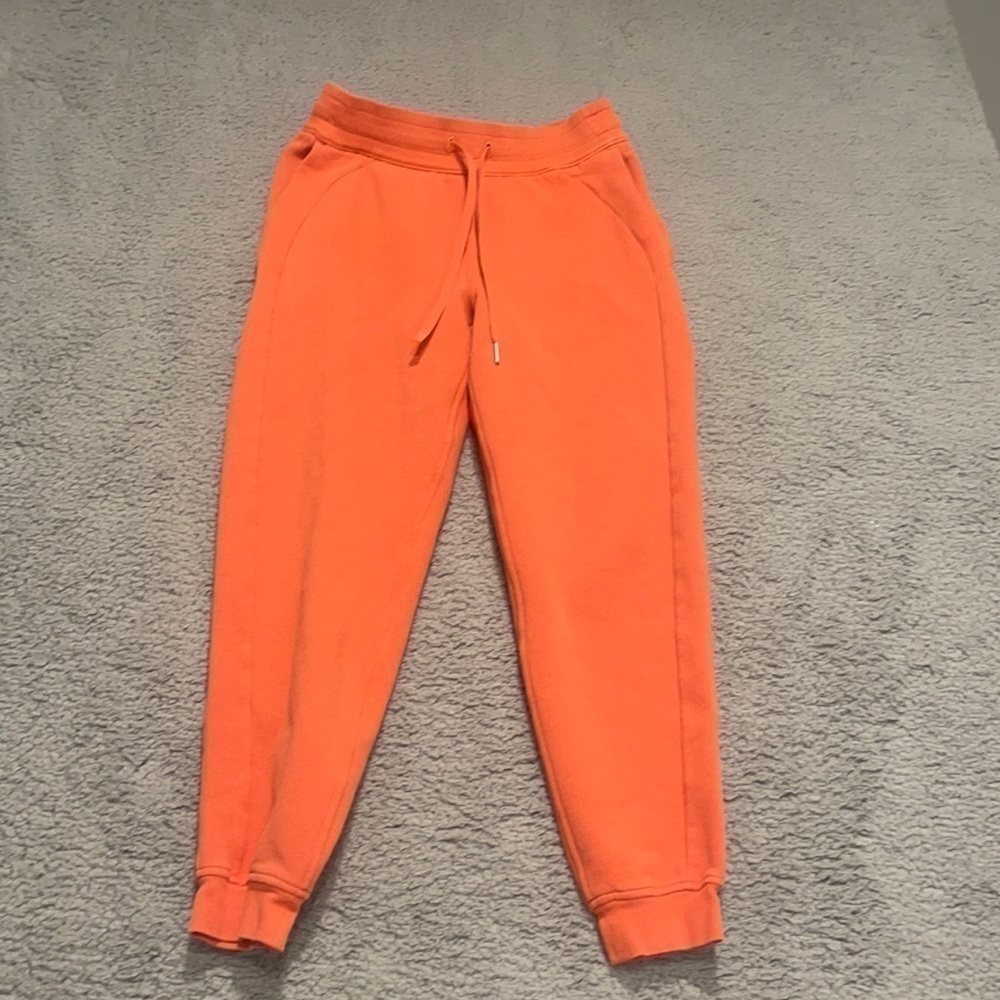Lululemon Scuba High-Rise Jogger 26" Warm Coral size 6